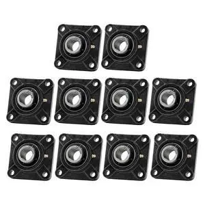 UCF209-26 Square Flange Bearing 1-5/8" Bore, 4-Bolt Self-Aligning, Solid Base, Heavy Duty (Qty 10) UCF209-26 Square Flange Bearing 1-5/8" Bore, 4-Bolt Self-Aligning, Solid Base, Heavy Duty (Qty 10)