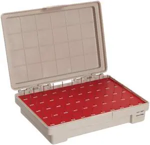 Steel Go Pin Gage Set, Tolerance Class ZZ, 0.0110 - 0.0600" Gage Diameter (Set of 50) Steel Go Pin Gage Set, Tolerance Class ZZ, 0.0110 - 0.0600" Gage Diameter (Set of 50)