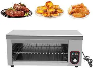 1500W Electric Cheese Melter Grill, 110V Commercial Salamander Broiler Stainless Steel Cheese Melter Machine Countertop Salamander Broiler For Melt Cheese, Toast Sandwiches, Grill Steaks 1500W Electric Cheese Melter Grill, 110V Commercial Salamander Broiler Stainless Steel Cheese Melter Machine Countertop Salamander Broiler For Melt Cheese, Toast Sandwiches, Grill Steaks