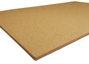 Plain Cork Sheet 48In X 8Ft X 3/8In Thick - Single Sheet Plain Cork Sheet 48In X 8Ft X 3/8In Thick - Single Sheet