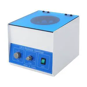 Electric Lab Benchtop Centrifuge, LD-3 Lab Desktop Electric Benchtop Centrifuge with Timer and Speed Control Built-in Carbon Brush Motor Lab Practice Machine for Qualitative Laboratories Analysis Electric Lab Benchtop Centrifuge, LD-3 Lab Desktop Electric Benchtop Centrifuge with Timer and Speed Control Built-in Carbon Brush Motor Lab Practice Machine for Qualitative Laboratories Analysis