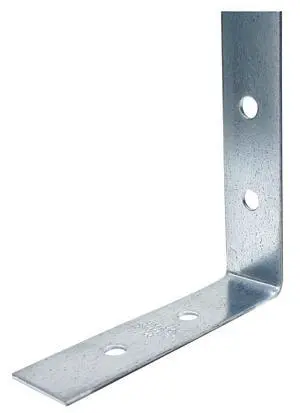 A66 A-Series Framing Angle - 5-7/8 in. (W1) x 5-7/8 in. (W2) x 1-1/2 in. (L) Heavy Duty Zinc-Galvanized Steel, 90-Degree Angle Connector for Wood & Structural Framing (Pack of 25) A66 A-Series Framing Angle - 5-7/8 in. (W1) x 5-7/8 in. (W2) x 1-1/2 in. (L) Heavy Duty Zinc-Galvanized Steel, 90-Degree Angle Connector for Wood & Structural Framing (Pack of 25)