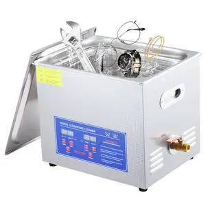 Commercial Ultrasonic Cleaner, 10 L Professional Ultrasonic Cleaner, 40kHz with Digital Timer&Heater, 240 w Excellent Cleaning Machine for Watch Eyeglasses Rings Commercial Ultrasonic Cleaner, 10 L Professional Ultrasonic Cleaner, 40kHz with Digital Timer&Heater, 240 w Excellent Cleaning Machine for Watch Eyeglasses Rings