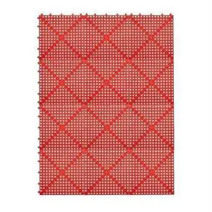 ® 3'x4' Interlocking Sheet (Red) - Patio, Lanai & Pool Deck Flooring ® 3'x4' Interlocking Sheet (Red) - Patio, Lanai & Pool Deck Flooring