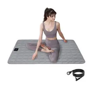 Grounding Mat Cotton Grounding Pad for Bed, Grounding Sheet Anti-Slip Mat Pad with Cotton & Silver Fiber, with 15ft Grounding Cord for Sleep for Stress Relief Sleep Improvement 23 * 35in Grounding Mat Cotton Grounding Pad for Bed, Grounding Sheet Anti-Slip Mat Pad with Cotton & Silver Fiber, with 15ft Grounding Cord for Sleep for Stress Relief Sleep Improvement 23 * 35in