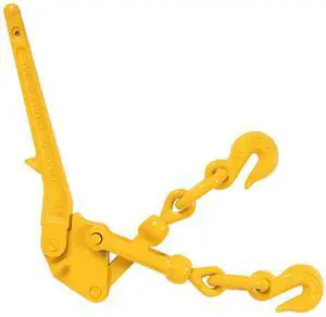 Lever Binder 5/16" - 3/8", 6,600 LBS Working Load Limit, Use Recoilless Lever-Style Load Binders with 5/16" Grade 70, 80, 100, & 120 Chain and 3/8" Grade 70 Chain Lever Binder 5/16" - 3/8", 6,600 LBS Working Load Limit, Use Recoilless Lever-Style Load Binders with 5/16" Grade 70, 80, 100, & 120 Chain and 3/8" Grade 70 Chain