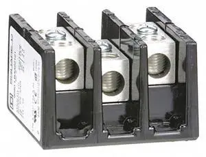 Square D Power Distribution Block, 175 Max. Amps, 4 Pack of Number of Poles: 3, Primary Wire Range (AWG): 14 to 2/0 AWG Square D Power Distribution Block, 175 Max. Amps, 4 Pack of Number of Poles: 3, Primary Wire Range (AWG): 14 to 2/0 AWG