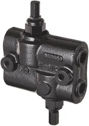DRV-2HH Double Relief Valve, Differential Poppet, Cast Iron, 3000 psi, 30 gpm, 3/4" NPTF DRV-2HH Double Relief Valve, Differential Poppet, Cast Iron, 3000 psi, 30 gpm, 3/4" NPTF