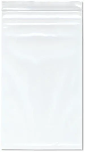 7" x 12" (Pack of 500), 4 Mil Heavy Duty Zipper Reclosable Plastic Bags 7" x 12" (Pack of 500), 4 Mil Heavy Duty Zipper Reclosable Plastic Bags