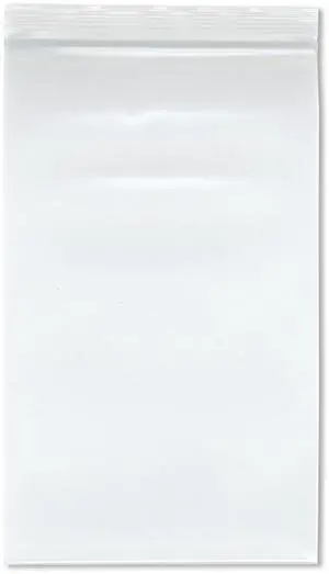 5" x 8" (Case of 1,000), 8 Mil Extra Thick Heavy Duty Zipper Reclosable Plastic Bags 5" x 8" (Case of 1,000), 8 Mil Extra Thick Heavy Duty Zipper Reclosable Plastic Bags