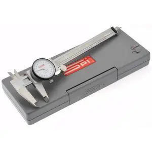 17-972-1 Calibrated Dial Caliper: White Dial, 0 to 6" Range, Accurate to 0.0015" 17-972-1 Calibrated Dial Caliper: White Dial, 0 to 6" Range, Accurate to 0.0015"