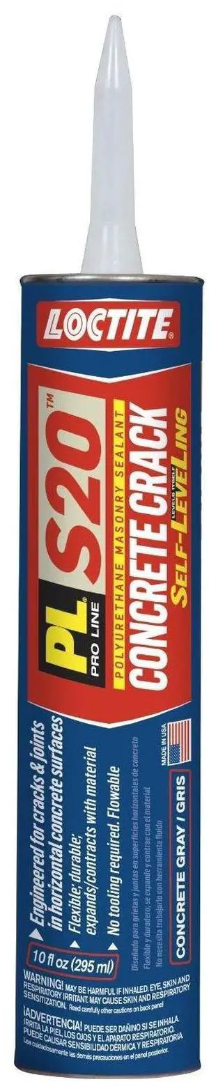 12 Pack of 10 oz OSI 1618150 OSI-PL S20 Gray Self Leveling Concrete Crack Masonry Sealant 12 Pack of 10 oz OSI 1618150 OSI-PL S20 Gray Self Leveling Concrete Crack Masonry Sealant