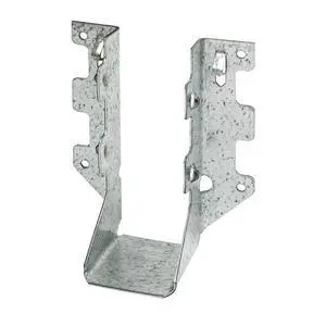 LUS26Z Light Face-Mount Joist Hanger - Wood Construction Connectors, 18 Gauge Galvanized Steel Brackets, Hurricane Rafter Ties, 2x6, 100 Per Pack LUS26Z Light Face-Mount Joist Hanger - Wood Construction Connectors, 18 Gauge Galvanized Steel Brackets, Hurricane Rafter Ties, 2x6, 100 Per Pack