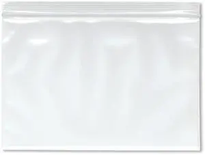 9" x 6" (Case of 1,000), 4 Mil Heavy Duty Zipper Reclosable Plastic Bags 9" x 6" (Case of 1,000), 4 Mil Heavy Duty Zipper Reclosable Plastic Bags
