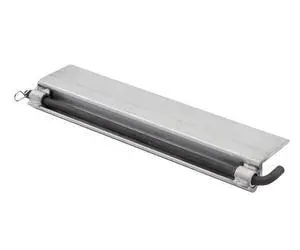 24" L Aluminum Skid Seat Attaching Bracket for Pin-End Ramp Systems 24" L Aluminum Skid Seat Attaching Bracket for Pin-End Ramp Systems