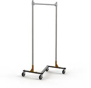 1380 Heavy Duty Rolling Z Rack 14GA Steel Zinc Plated (36") 1380 Heavy Duty Rolling Z Rack 14GA Steel Zinc Plated (36")