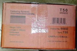 2" FINISH NAILS 16 GAUGE GALVANIZED 30M Case 2" FINISH NAILS 16 GAUGE GALVANIZED 30M Case