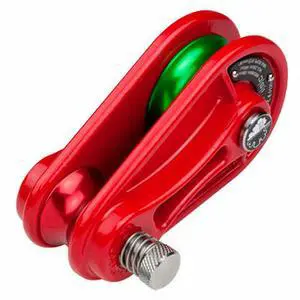 2.2 ton (3/4" line) Red Pulley Block (Green Wheel) 2.2 ton (3/4" line) Red Pulley Block (Green Wheel)