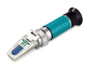 Vee Gee Scientific SX-2 Handheld Refractometer, with Sodium Chloride Scale, 0-28%, +/-0.2% Accuracy, 0.2% Resolution Vee Gee Scientific SX-2 Handheld Refractometer, with Sodium Chloride Scale, 0-28%, +/-0.2% Accuracy, 0.2% Resolution