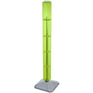 700225-GRE Standard Interlocking Pegboard Tower, Green Translucent 700225-GRE Standard Interlocking Pegboard Tower, Green Translucent
