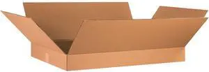 36x24x4 Flat Corrugated Boxes, Flat, 36L x 24W x 4H, Pack of 10 | Shipping, Packaging, Moving, Storage Box for Home or Business, Strong Wholesale Bulk Boxes 36x24x4 Flat Corrugated Boxes, Flat, 36L x 24W x 4H, Pack of 10 | Shipping, Packaging, Moving, Storage Box for Home or Business, Strong Wholesale Bulk Boxes