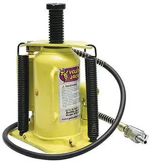 10446 Yellow Jacket Air Hydraulic Bottle Jack, 20 Ton Capacity, 18.75" Height 10446 Yellow Jacket Air Hydraulic Bottle Jack, 20 Ton Capacity, 18.75" Height