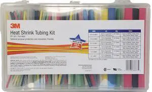 FP301-3/32-TO-1/2-ASSRTED-5 Single Wall (Thin) Heat Shrink Tubing FP-301 Assorted Size Kit 48 Inch Flexible Polyolefin FP301-3/32-TO-1/2-ASSRTED-5 Single Wall (Thin) Heat Shrink Tubing FP-301 Assorted Size Kit 48 Inch Flexible Polyolefin