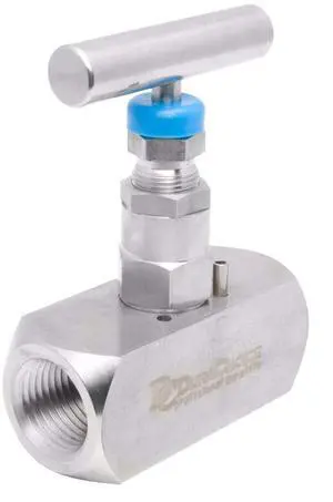 1" Stainless Steel (316) Needle Valve - Packed Bonnet FxF NPT, 10,000 PSI 1" Stainless Steel (316) Needle Valve - Packed Bonnet FxF NPT, 10,000 PSI
