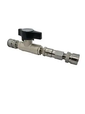 Stainless Steel Softwash Ball Valve 3/8" Mosmatic Swivel Stainless Couplers DN10 Stainless Steel Softwash Ball Valve 3/8" Mosmatic Swivel Stainless Couplers DN10