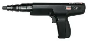 PT-27 General Purpose 0.27Cal Powder Actuated Tool - 13-1/2 in. Length, Semi-Automatic Firing Action, Fast-Cycling Fastening Tool, High Reliability & Low Maintenance PT-27 General Purpose 0.27Cal Powder Actuated Tool - 13-1/2 in. Length, Semi-Automatic Firing Action, Fast-Cycling Fastening Tool, High Reliability & Low Maintenance