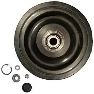 One 10" Middle Bogie Wheel with Bearing Kit Fits CAT 257B RW3 2126628 One 10" Middle Bogie Wheel with Bearing Kit Fits CAT 257B RW3 2126628