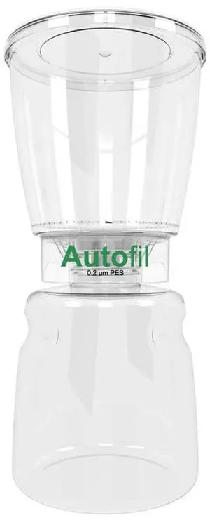 1103-RLS Autofil Sterile Disposable Vacuum Filter Units with 0.2um Sterilizing PES Membrane, 1000mL, (Pack Of 12) 1103-RLS Autofil Sterile Disposable Vacuum Filter Units with 0.2um Sterilizing PES Membrane, 1000mL, (Pack Of 12)