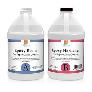 EPOXY Resin 2 Gallon Kit, General Purpose (Coating, Table Tops, Casting) Clear EPOXY Resin 2 Gallon Kit, General Purpose (Coating, Table Tops, Casting) Clear