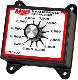 8672 RPM Module Selector, 6.0K-8.2K 8672 RPM Module Selector, 6.0K-8.2K