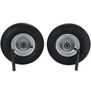 (2) Pneumatic Tire Assemblies 13x6.50-6 Fits Dixie Chopper MZ 400438 (2) Pneumatic Tire Assemblies 13x6.50-6 Fits Dixie Chopper MZ 400438