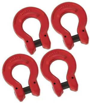 (4 Pack) 5/8" Omega Coupling Link Grade 80, 16,000 lbs Load Capacity (4 Pack) 5/8" Omega Coupling Link Grade 80, 16,000 lbs Load Capacity