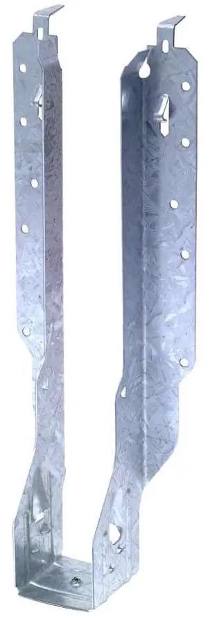 IUS2.56/11.88 IUS I-Joist Hybrid Hanger with Snap-in Feature - 2-1/2 in. x 11-7/8 in. 18-Gauge Steel, Zinc Galvanized Finish, Strong-Grip Seat Allows Snap-in IUS2.56/11.88 IUS I-Joist Hybrid Hanger with Snap-in Feature - 2-1/2 in. x 11-7/8 in. 18-Gauge Steel, Zinc Galvanized Finish, Strong-Grip Seat Allows Snap-in
