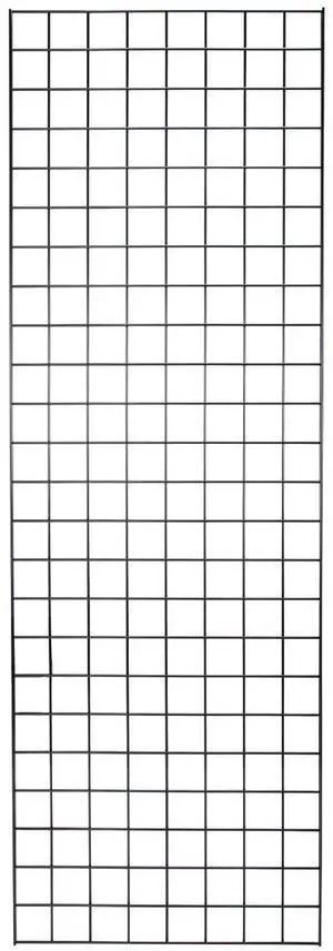 2' X 6' Wire Grid Panel - Black (Pack of 3) 2' X 6' Wire Grid Panel - Black (Pack of 3)