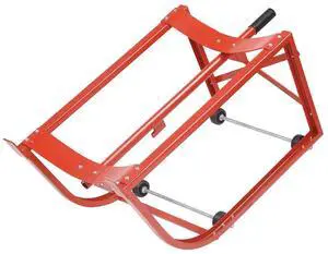 Standard 55 Gallon Drum Cradle with 2-1/2" Polyolefin Wheels Standard 55 Gallon Drum Cradle with 2-1/2" Polyolefin Wheels