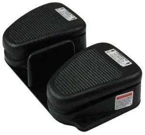 Linemaster TWIN 632-S Clipper Twin Foot Switch, Electrical, 2-Pedal, Momentary, Single Stage, No Guard, Black Linemaster TWIN 632-S Clipper Twin Foot Switch, Electrical, 2-Pedal, Momentary, Single Stage, No Guard, Black
