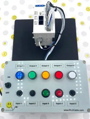 PLC Cables Inc, Automation Direct PLC Trainer - Click (Koyo) Digital PLC Cables Inc, Automation Direct PLC Trainer - Click (Koyo) Digital