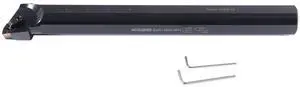 Accusize 1-1/2" x 14" OAL RH S-MWLN Heavy-Duty Boring Bar, 0028-1972 | Right Hand, 1-1/2" Shank, 14" OAL, 2" Min Bore, WNMG43 Carbide Insert, Oxide Body Accusize 1-1/2" x 14" OAL RH S-MWLN Heavy-Duty Boring Bar, 0028-1972 | Right Hand, 1-1/2" Shank, 14" OAL, 2" Min Bore, WNMG43 Carbide Insert, Oxide Body