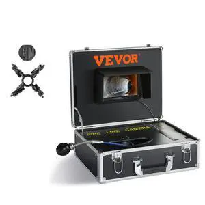 Sewer Camera, 100ft Drain Inspection Camera with 7" Screen, IP68 Waterproof Snake Plumbing Camera with 12PCS Adjustable LEDs, 16 GB SD Card for Sewer Line, Duct Drain Pipe Plumbing Sewer Camera, 100ft Drain Inspection Camera with 7" Screen, IP68 Waterproof Snake Plumbing Camera with 12PCS Adjustable LEDs, 16 GB SD Card for Sewer Line, Duct Drain Pipe Plumbing