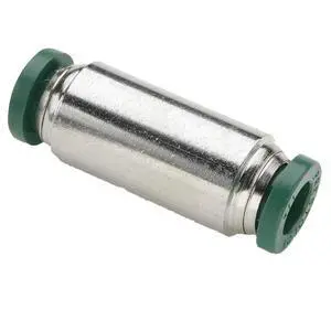62PLP-4-pk20 Prestolok PLP Union Push-to-Connect Fitting, Nickel Plated, 1/4" Push-to-Connect Tube x 1/4" Push-to-Connect Tube, Brass (Pack of 20) 62PLP-4-pk20 Prestolok PLP Union Push-to-Connect Fitting, Nickel Plated, 1/4" Push-to-Connect Tube x 1/4" Push-to-Connect Tube, Brass (Pack of 20)