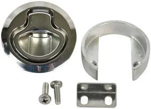 Series M1-64-8 Stainless Steel 316 Flush Pull Push-to-Close Latch, Non-Locking, 0.675"-0.875" Panel Thickness, 0.98"-1.02" Grip Range (Pack of 4) Series M1-64-8 Stainless Steel 316 Flush Pull Push-to-Close Latch, Non-Locking, 0.675"-0.875" Panel Thickness, 0.98"-1.02" Grip Range (Pack of 4)