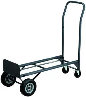 Tuff Truck, Convertible Hand Truck, 2-in-1 Platform Truck, Heavy-Duty Dolly Cart, Steel Frame Tuff Truck, Convertible Hand Truck, 2-in-1 Platform Truck, Heavy-Duty Dolly Cart, Steel Frame