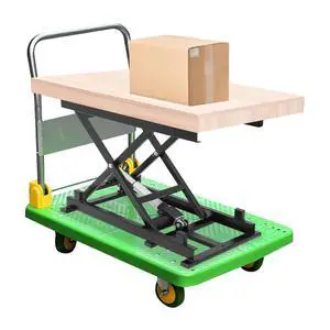 Electric Scissor Lift Table, 350 lbs Capacity Single Scissor Lift Table w/ 8-27 in Adjustable Height, Folding Hydraulic Work Platform w/Remote & Manual Control for Material Handling & Transportation Electric Scissor Lift Table, 350 lbs Capacity Single Scissor Lift Table w/ 8-27 in Adjustable Height, Folding Hydraulic Work Platform w/Remote & Manual Control for Material Handling & Transportation