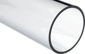 Plastic-Craft | Polycarbonate Round Tube, Clear, 3-3/4" (3.75") ID x 4" OD x 72" L Plastic-Craft | Polycarbonate Round Tube, Clear, 3-3/4" (3.75") ID x 4" OD x 72" L