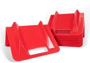 VeeBoards Flatbed Corner Protectors 8" x 8" x 10" (10-Pack), Use up to 4 Inch Webbing on Flatbed Edge Protectors, Protect Cargo Edges and Extend the Life of Your Straps VeeBoards Flatbed Corner Protectors 8" x 8" x 10" (10-Pack), Use up to 4 Inch Webbing on Flatbed Edge Protectors, Protect Cargo Edges and Extend the Life of Your Straps