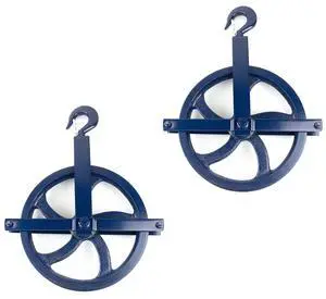 RK-GW12 Heavy-Duty 12 -Inch Diameter Gin Wheel, Gin Block (Set of 2) RK-GW12 Heavy-Duty 12 -Inch Diameter Gin Wheel, Gin Block (Set of 2)